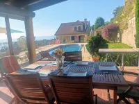 Villa con Vistas al mar y Piscina Privada