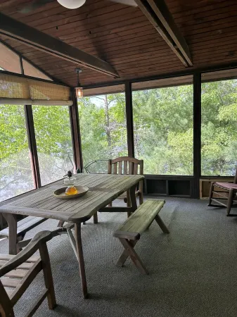 Lookout Point: Lakefront Home with Screen Room & Dock on Beautiful Lake Holcombe