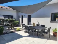 Villa D'architecte Récente Dans Quartier Résidentiel,20 mns Plages