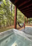 Charming cabin with 3 bedrooms and hot tub in Blue Ridge
