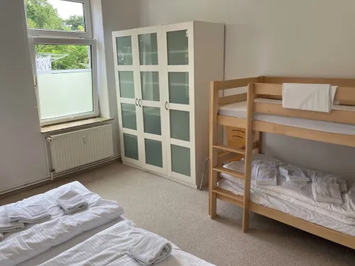 Cozy apartment with garden in the Baltic seaside resort of Göhren on Rügen 10 minutes to the beach