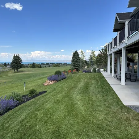 Blue Lake Retreat - fully-landscaped home sits on 2nd tee of Bear Lake G.C.