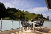 Apartment with a large roof terrace in Münstertal in the Black Forest Hotels in Munstertal