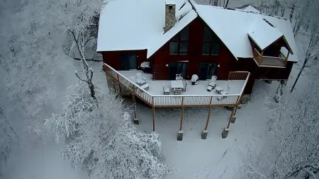 Mile High Cabin w Views, Steam Shower, Fireplaces, Pool Table, 1 Mile to Bike