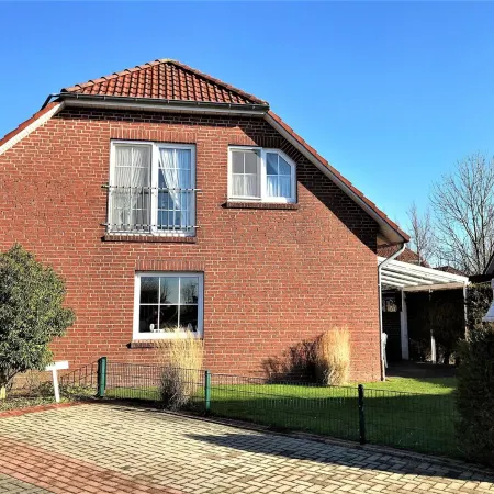 Vacation home in Neßmersiel, quiet cul-de-sac location, close to the dyke