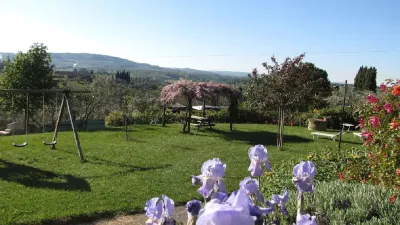 country house with garden ,pool,children's play area ,Tuscany,15 from Florence