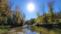 Beautiful home on Rifle River! Enjoy kayaking, outdoor fire, wildlife viewing - Wifi