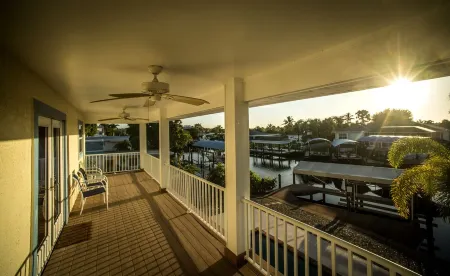 3 bed, 3 bath home, heated/cooled pool on quiet canal. Quick boat access to gulf