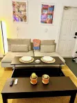 Modern Studio w/ Private Bath, Fast Wi-Fi, Laundry