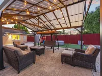 Coastal Home Near UCSB & Airport + Hot Tub, King Beds, Fast Wifi, Sleeps 6 Hotels in Goleta