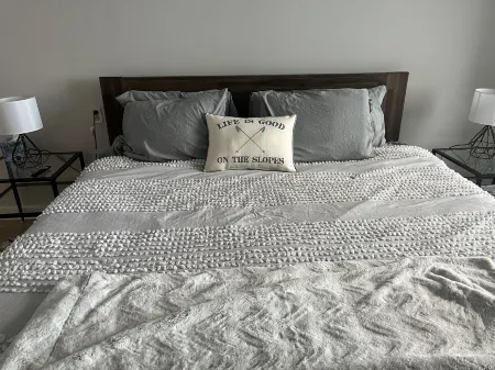 Ski Okemo! Walk to the slopes from your modern 2 bed/2 bath condo at Winterplace