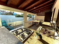 House Aurora Volcano Island