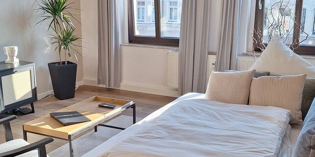 Stylish apartment in the Gründerzeit district ケムニッツのホテル