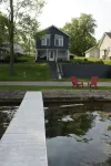 Lake side country home