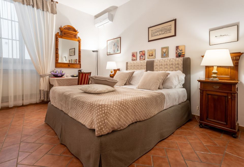 아피타카메레 발렌티나의 깔끔하고 아늑한 객실