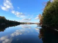 Lake Access and Trail Adventures Await - Charming Log Cabin