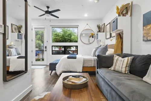 Kitchenette and Easy Access to Downtown - Charming Stylish Retreat