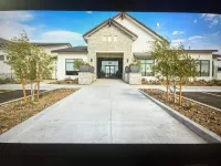 New house in a quiet neighborhood.