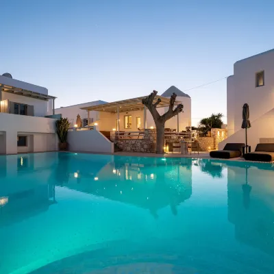 Anemomylos Residence Hotels near Old Port of Naoussa