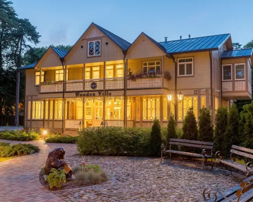 Wooden Villa Hotels in Jurmala