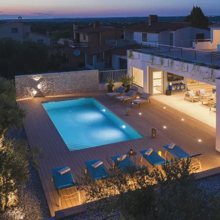 Villa in Stinjan with Pool and Sea View