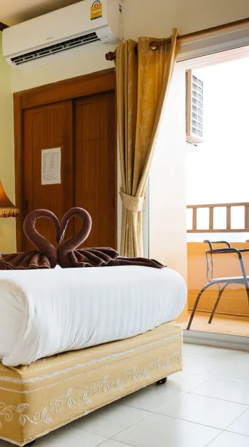 ห้องสุพีเรียร์ เตียงใหญ่ 1 เตียง