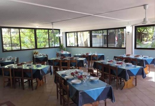 해변 근처 빌리지 풍경