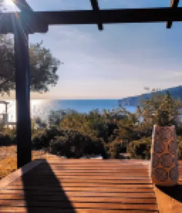 Skidia Apartment 1 with 50m² (4 beds + 2 extra beds possible)