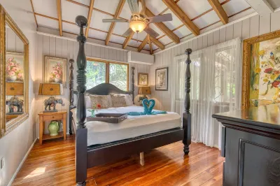Luxury Air-conditioed home in Cahuita, 4 min walk from the beach! Các khách sạn ở 