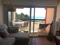 FACING THE SEA, Very nice apartment T2, large balcony and beach below - 2つ星