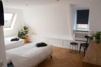 Canal house top floor in historic center Gouda