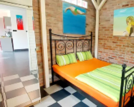 Stylish house in an idyllic, quiet location, large garden.