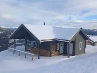 Vacation home Trollebo - unobstructed view - mountain panorama - ski slope - hiking 住宿飯店
