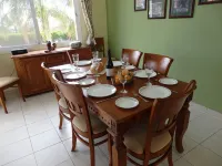 3 Bed Villa,very large fully enclosed plot,outside covered kitchen!