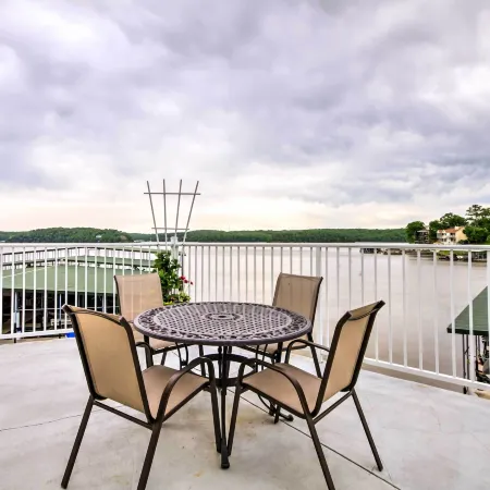 Lakefront Osage Beach Condo Dock Your Boat Here!