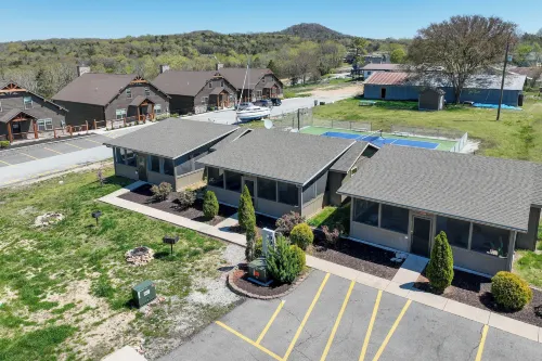 Little Indian Resort Cabin: Pool + Walk to Lake!