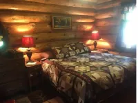 Cozy cottage trails, trout fishing & fireplace.