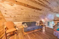 Creekside Broken Bow Cabin w/ Hot Tub & Fire Pit! - spa