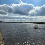 Family and pet friendly, waterfront cabin on Lost Lake, with private dock