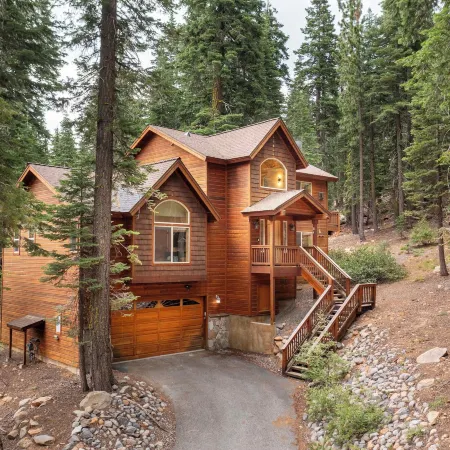 Modern Lake Tahoe Retreat Ski and Swim