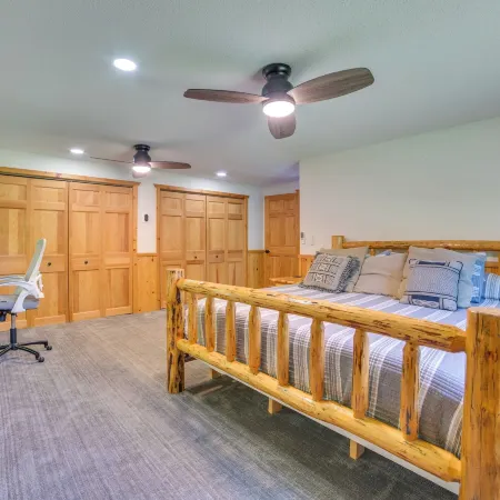 Michigan Cabin w/ On-site Fishing Pond & Deck