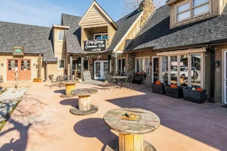 Cozy Loft on Main over Ooey Gooey Cafe