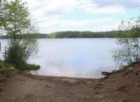 Lake view home with water access