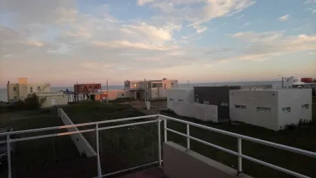 HOUSE THIRTY METERS FROM THE SEA, WITH LARGE BALCONY WITH SEA VIEW.