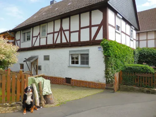 Small Apartment in Hesse with Terrace and Garden - Homestays