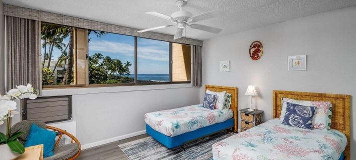 Kona Makai 1-204 Oceanview! AC! Remodeled! 2Bd/2ba Hotels in Holualoa