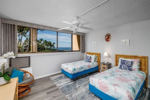 Kona Makai 1-204 Oceanview! AC! Remodeled! 2Bd/2ba - Merinäköala