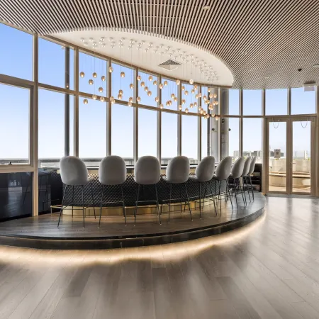 High-Rise Balcony Unit with City Views, Gym, Pool