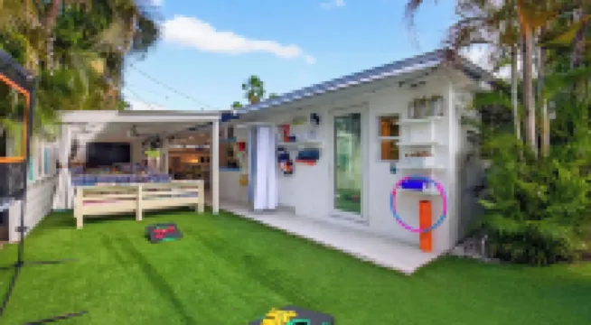 Swim Spa Retreat w/ Game Room, EV Charger, Near Las Olas Casa Pineapple Social by Avantstay