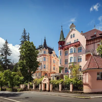 Villa Smetana Spa & Wellness Resort Hotels near Museum of Glass MOSER